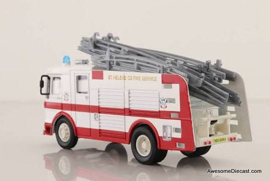 1971 Leyland Emergency Tender Set: St. Helens Fire Brigade 1:50 Diecast Model Fire Truck by Corgi
