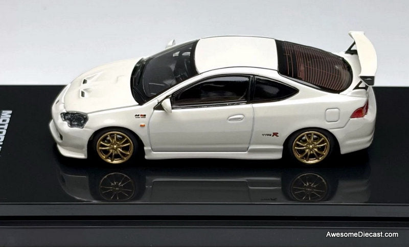 Honda Integra Type R (DC5) Mugen, Championship White 1:64 Diecast Model Car by MotorHelix
