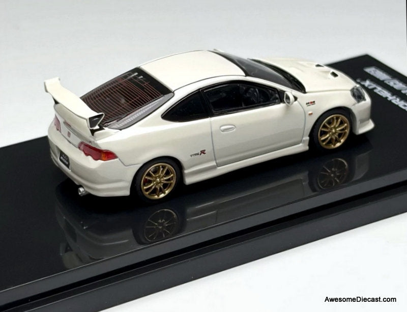 Honda Integra Type R (DC5) Mugen, Championship White 1:64 Diecast Model Car by MotorHelix