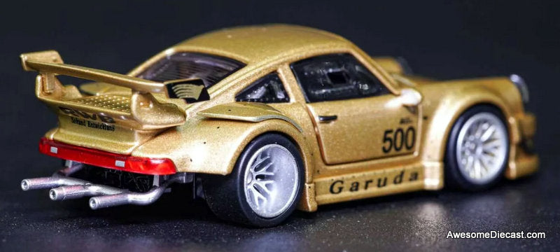 Porsche 903 RWB Customized, Gold Metallic 1:64 Diecast Model Car by TPC