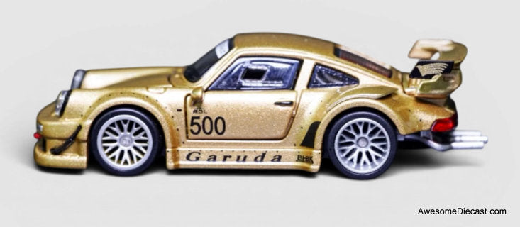 Porsche 903 RWB Customized, Gold Metallic 1:64 Diecast Model Car by TPC