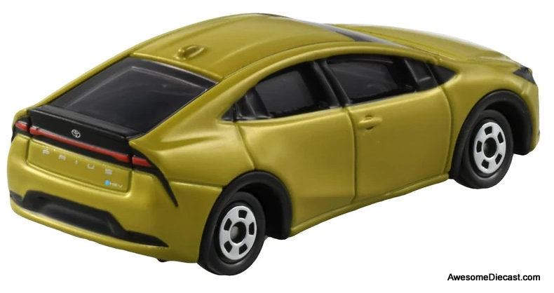 Toyota Prius, Metallic Yellow 1:65 Diecast Model Car by Tomica