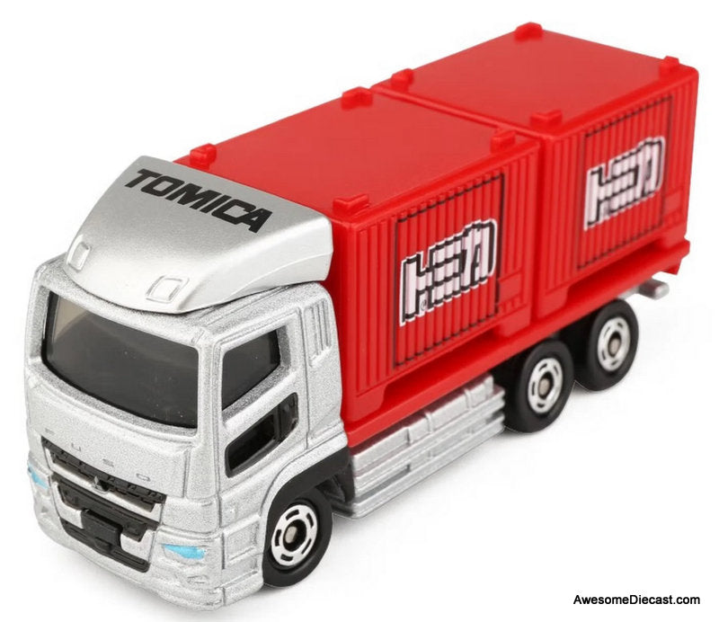 Mitsubishi Fuso Super Great Container Truck Diecast Model Truck by Tomica