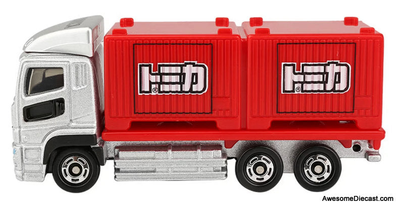 Mitsubishi Fuso Super Great Container Truck Diecast Model Truck by Tomica