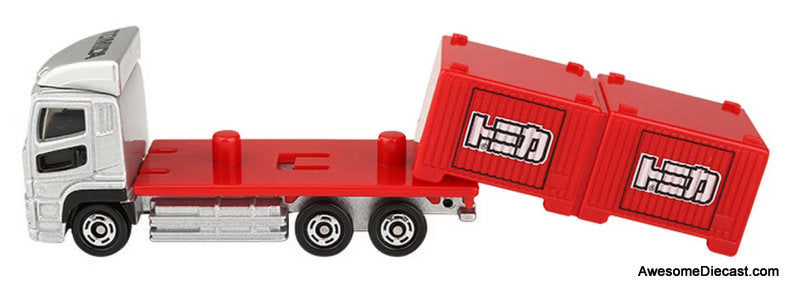 Mitsubishi Fuso Super Great Container Truck Diecast Model Truck by Tomica