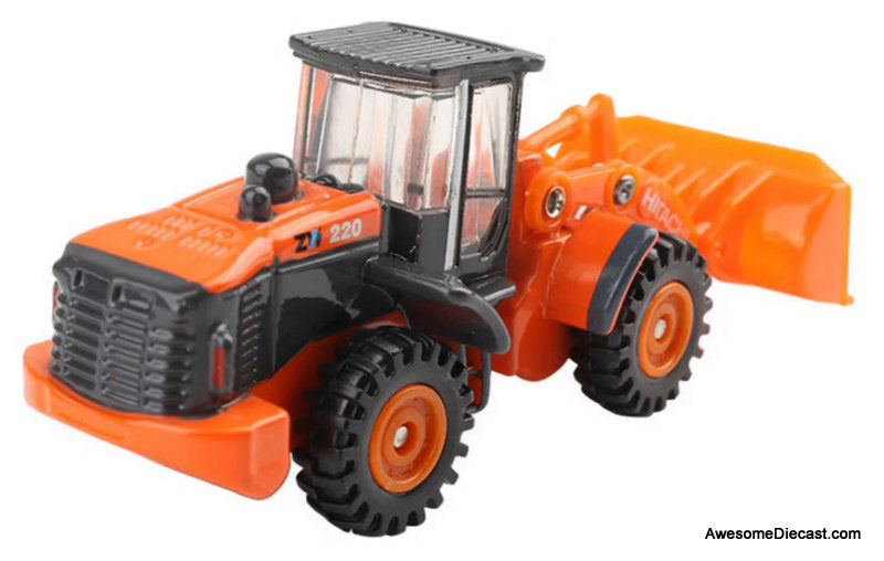 Hitachi Construction Machinery Wheel Loader ZW220 1:110 Diecast Model Vehicle by Tomica