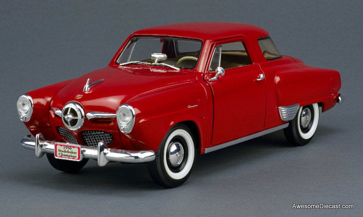 1950 Studebaker Champion, Red 1:18 Diecast Model Car by Road Signature