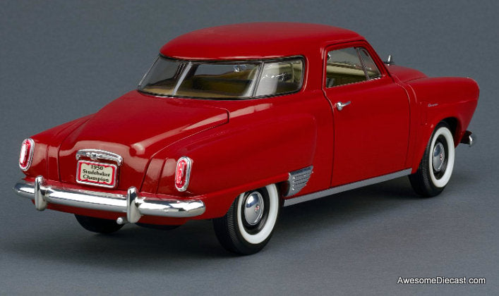 1950 Studebaker Champion, Red 1:18 Diecast Model Car by Road Signature