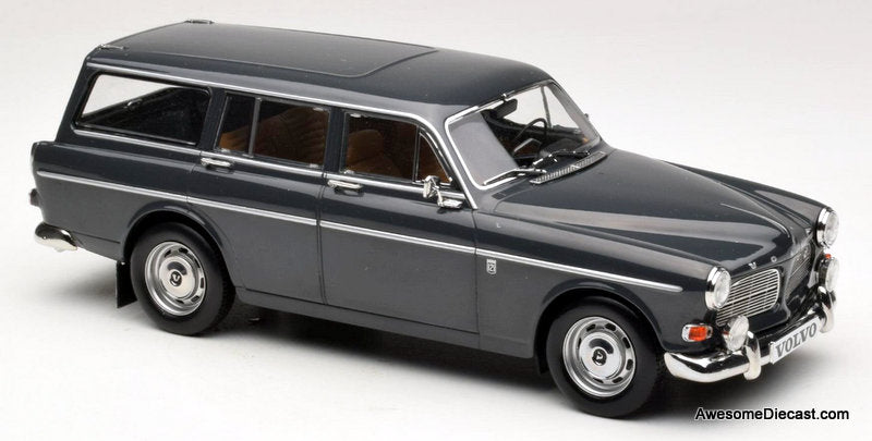 1966 Volvo Amazon Estate, Graphite Gray 1:18 Diecast Model Car by Norev