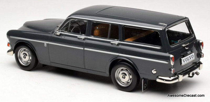 1966 Volvo Amazon Estate, Graphite Gray 1:18 Diecast Model Car by Norev