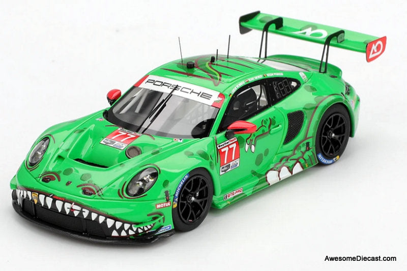 Porsche 911 GT3 R (992) #77 2025 IMSA Daytona 24Hours AO Racing 1:43 Resin Cast Model Car by TSM Model
