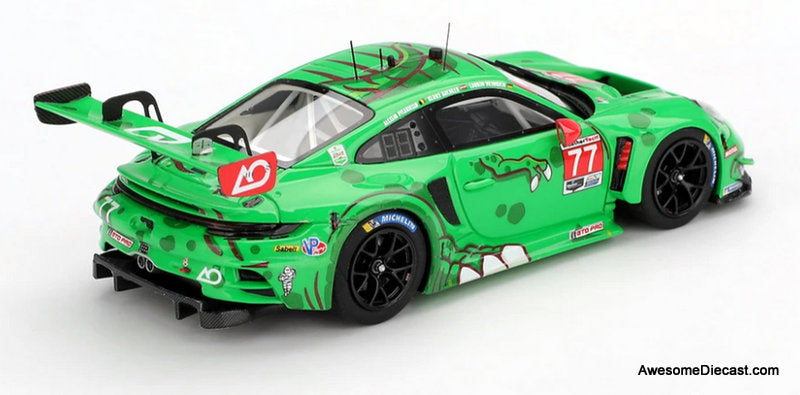 Porsche 911 GT3 R (992) #77 2025 IMSA Daytona 24Hours AO Racing 1:43 Resin Cast Model Car by TSM Model