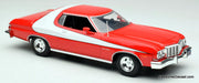 1975 Ford Gran Torino, Red/White 1:18 Diecast Model Car by MCG