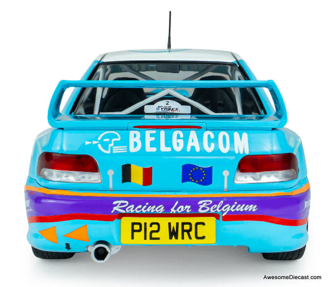 1996 Subaru Impreza S5 WRC #2 1998 Belgium Ypres Westhoek Rally 1:18 Diecast Model Car by Solido