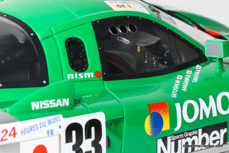 Nissan R390 GT1  #33 Le Mans 1998 1:18 Resin Cast Model Car by GT Spirit