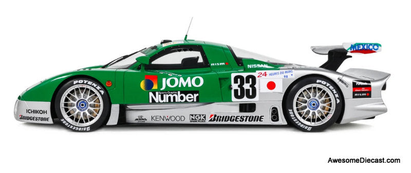 Nissan R390 GT1  #33 Le Mans 1998 1:18 Resin Cast Model Car by GT Spirit
