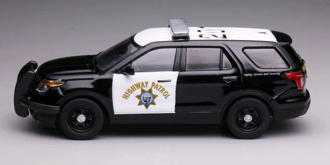 2013 Ford Police Interceptor Utility: California Highway Patrol 1:64 Diecast Model Car by 596 Model