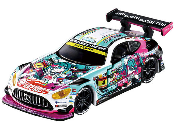 2025 Mercedes AMG Tomica Premium Racing Good Smile Hatsune Miku Ver.Itasha Diecast Model Car by Tomica
