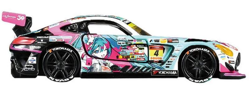 2025 Mercedes AMG Tomica Premium Racing Good Smile Hatsune Miku Ver.Itasha Diecast Model Car by Tomica