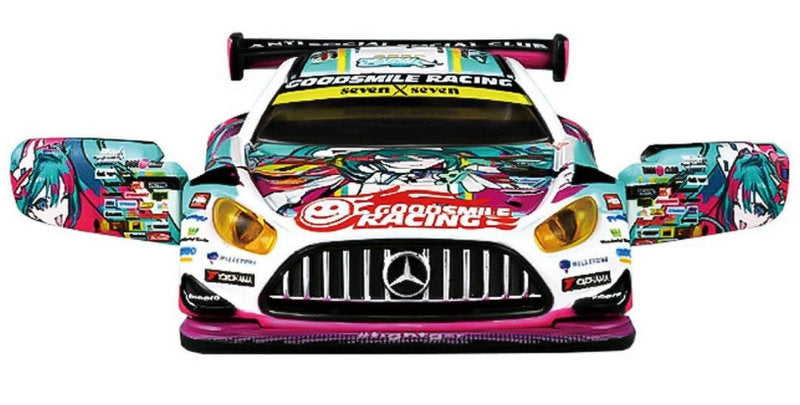 2025 Mercedes AMG Tomica Premium Racing Good Smile Hatsune Miku Ver.Itasha Diecast Model Car by Tomica