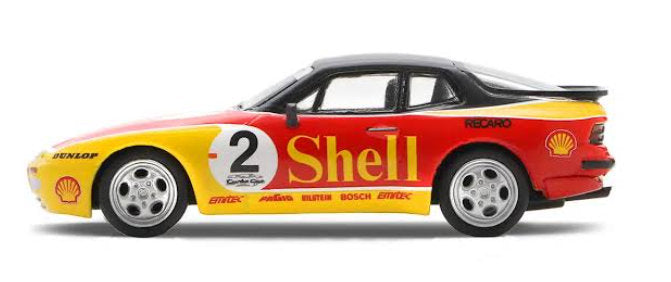 Porsche 944 #2 Shell livery 1:64 Diecast Model Car by Sparky