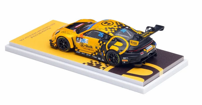 Porsche 911 GT3 R 2025 Thailand B-Quik Absolute Racing #26 1:64 Diecast Model Car by Almost Real