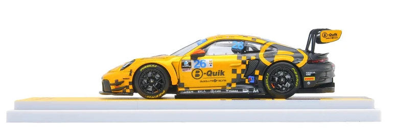 Porsche 911 GT3 R 2025 Thailand B-Quik Absolute Racing #26 1:64 Diecast Model Car by Almost Real