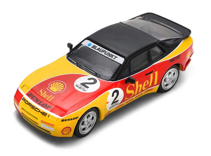 Porsche 944 #2 Shell livery 1:64 Diecast Model Car by Sparky