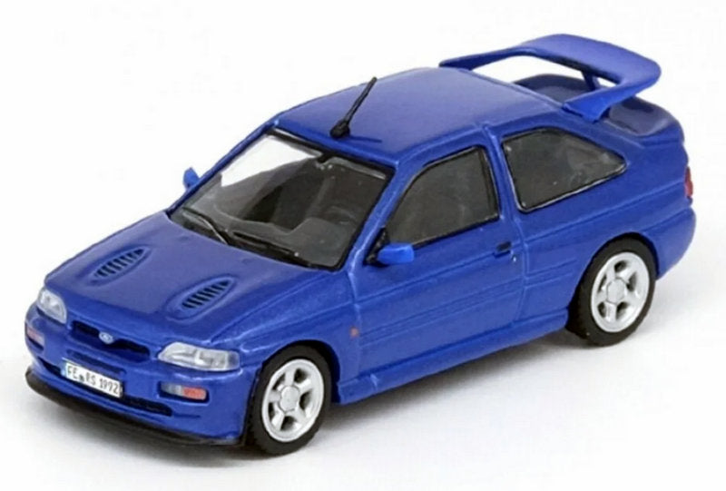 Ford Escort RS Cosworth, Metallic Blue 1:64 Diecast Model Car by Inno64