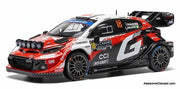 Toyota GR Yaris Rally1 #18, Rally Monte Carlo 2026 1:43 Diecast Model Car by IXO