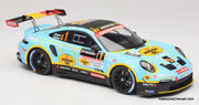2025 Porsche 911 992 Rally GT #1 Rallye de Wallonie 2025 1:18 Diecast Model Car by IXO