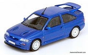 Ford Escort RS Cosworth, Metallic Blue  (OZ Rally Racing Wheels) 1:64 diecast Model Car by Inno64