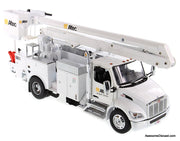 Peterbilt Model 536 w/Altec AA55 Aerial Service Body, White 1:32 Diecast Model Truck by Diecast Masters