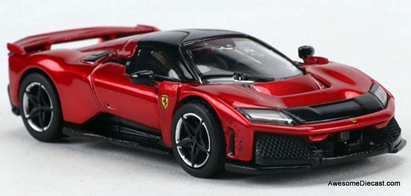 Ferrari F80, Red 1:64 Diecast Model Car by Burago