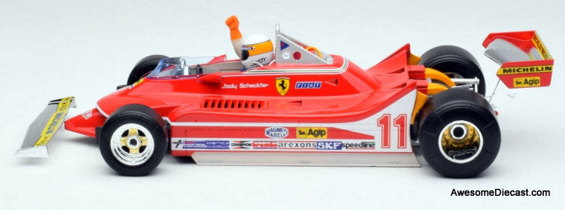 Ferrari 312T4 #11 J. Scheckter Italian Grand Prix F1 World Champion 1979 1:18 Diecast Model Car by Burago