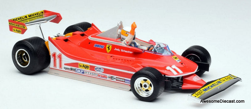 Ferrari 312T4 #11 J. Scheckter Italian Grand Prix F1 World Champion 1979 1:18 Diecast Model Car by Burago