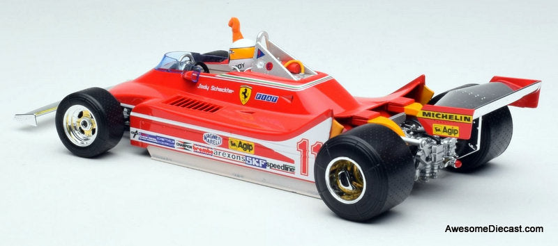 Ferrari 312T4 #11 J. Scheckter Italian Grand Prix F1 World Champion 1979 1:18 Diecast Model Car by Burago