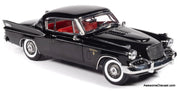 1957 Studebaker Gold Hawk MCACN, Black 1:18 Diecast Model Car by Auto World