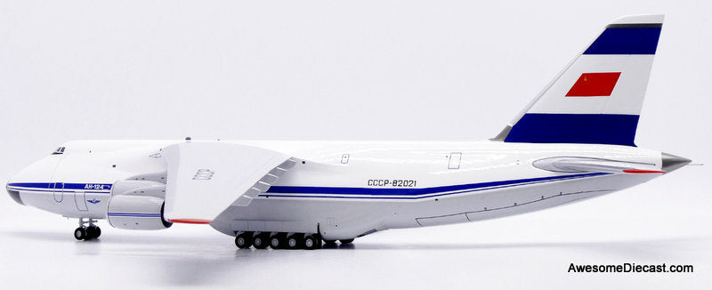 Aeroflot Antonov An-124 (Reg #CCCP-82021) 1:200 Diecast Model Plane by JC Wings