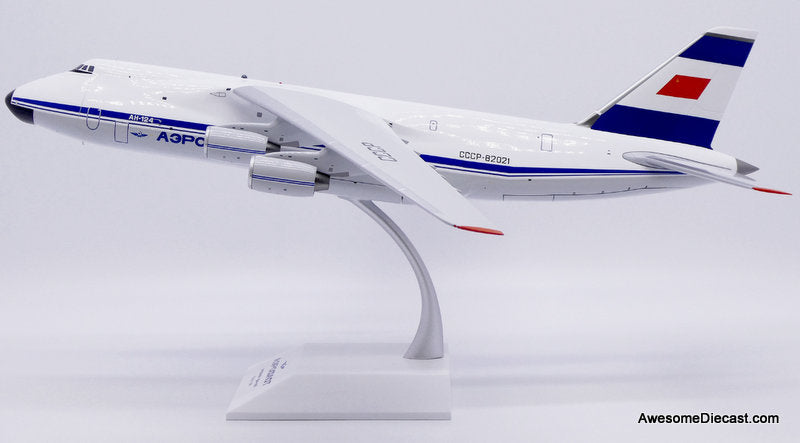 Aeroflot Antonov An-124 (Reg #CCCP-82021) 1:200 Diecast Model Plane by JC Wings