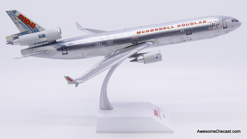McDonnell Douglas MD-11 (Reg #N111MD) House Colors 1:200 Diecast Model Plane by JC Wings