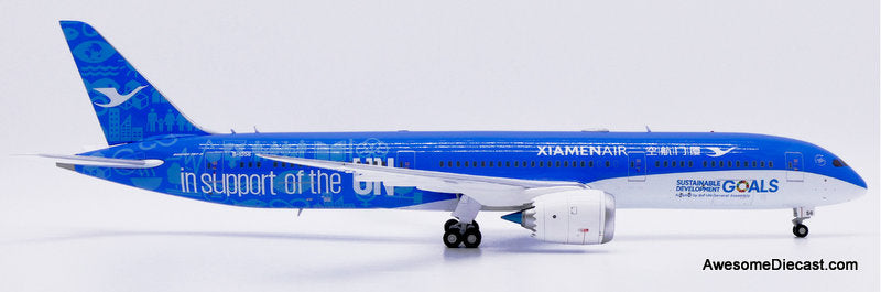Boeing 787-9 Xiamen Airlines (Reg #B-1356) "In Support Of The UN" 1:200 Diecast Model Plane by JC Wings
