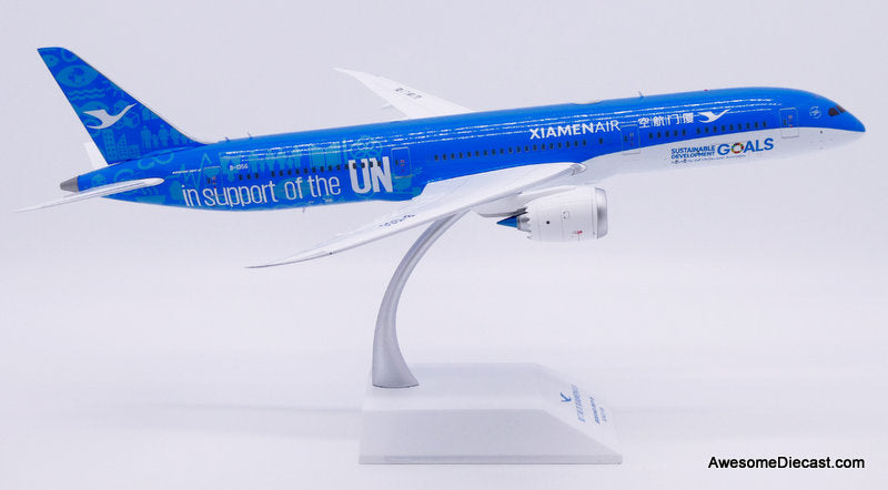 Boeing 787-9 Xiamen Airlines (Reg #B-1356) "In Support Of The UN" 1:200 Diecast Model Plane by JC Wings