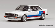 Pandem BMW M3 E30, White 1:64 Diecast Model Car by CM Model