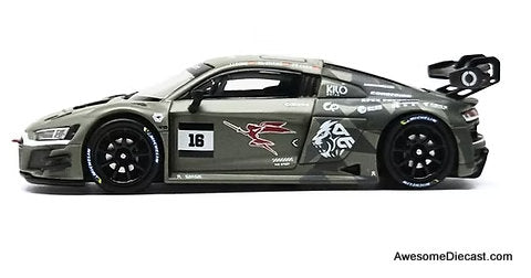 Darwin Pro Audi R8 LMS GT3 EVO 2, Green 1:64 Diecast Model Car by Kilo Works