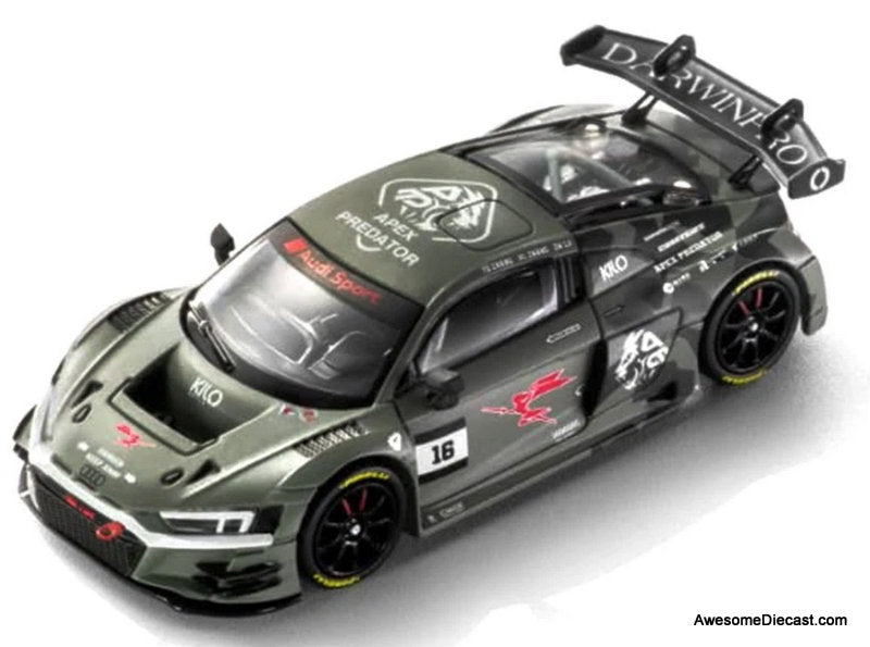 Darwin Pro Audi R8 LMS GT3 EVO 2, Green 1:64 Diecast Model Car by Kilo Works