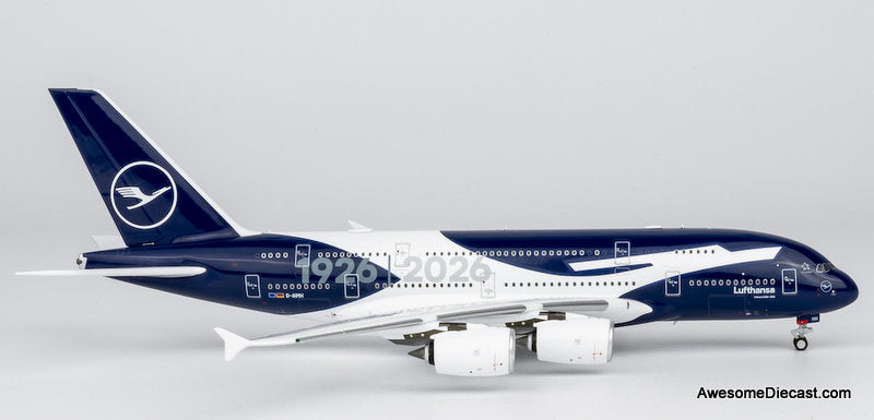 Airbus A380-800 Lufthansa (Reg #D-AIMH) 100th Anniversary Livery 1