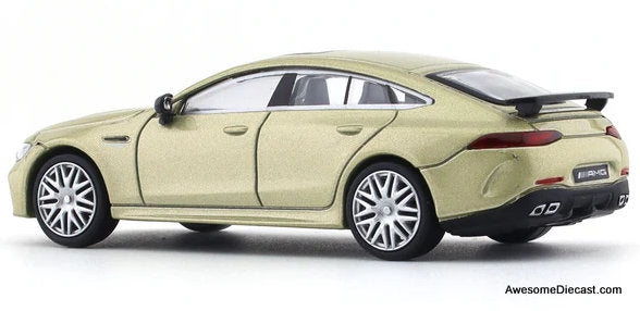 2018 Mercedes-Benz GT 63 S, Kalahari Gold 1:64 Diecast Model Car by Para64