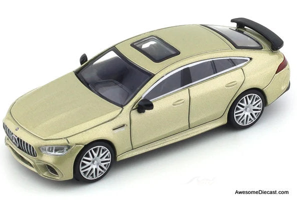 2018 Mercedes-Benz GT 63 S, Kalahari Gold 1:64 Diecast Model Car by Para64