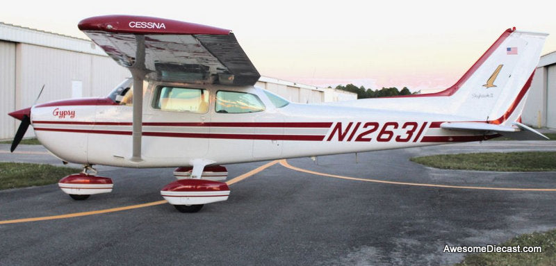 Cessna 172 Skyhawk 1:72 Diecast Model Plane by Gemini Jets